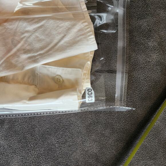 Polo Ralph Lauren White Button-Up M 20" Pit 19" Sleeve Cotton Blend - Picture 6 of 6